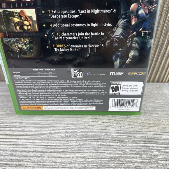Resident Evil 5 (Microsoft Xbox One, 2016) - Picture 12 of 13